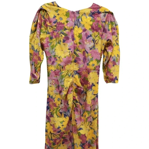 REVOLVE - For Love And Lemons Cassia Midi Dress Adjustable  Slit Size Large - Picture 7 of 14